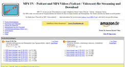 Desktop Screenshot of mp4-tv.de