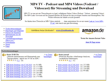 Tablet Screenshot of mp4-tv.de